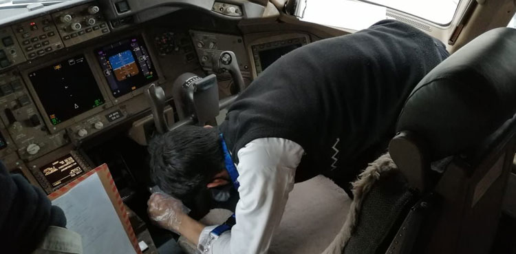caa pia disinfection covid-19 ferry flights