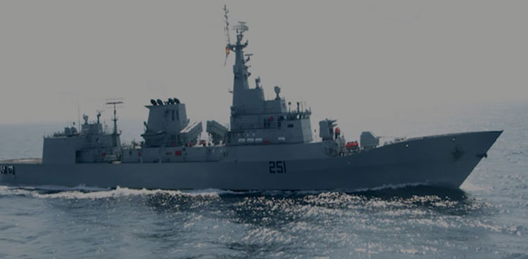 PNS zulfiqar Aqaba Port