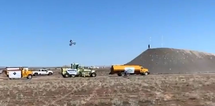 stuntman dies world record