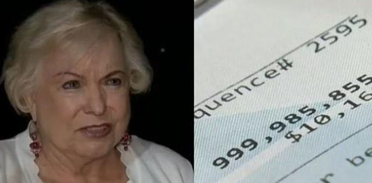 woman atm $1 billion account