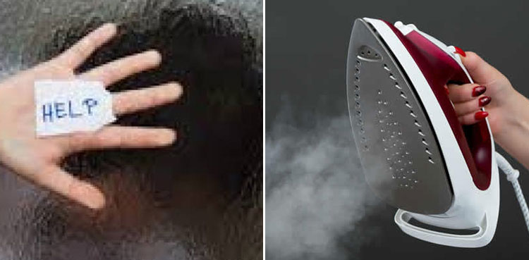 maid torture hot iron knife house owner faisalabad