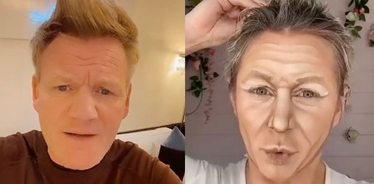 british chef gordon ramsay makeup artist