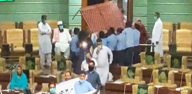 Sindh Assembly Entry Ban