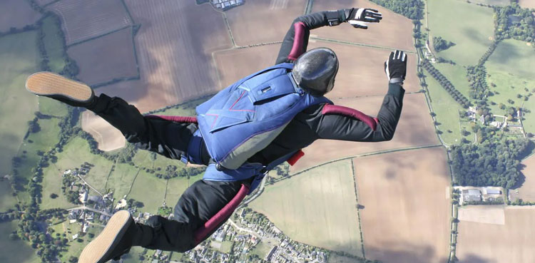 skydiver plane australia