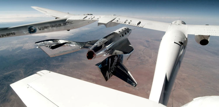 Branson's Virgin Galactic Space