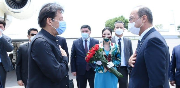 imran khan uzbekistan visit