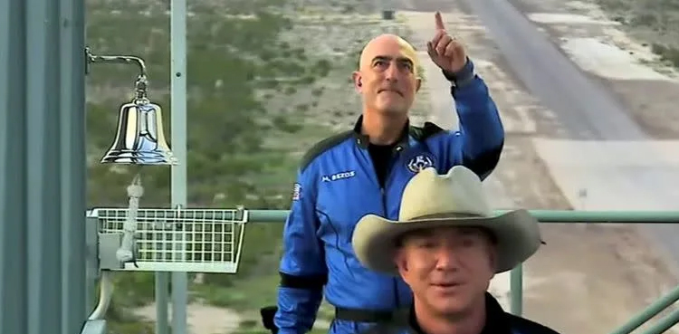 Bezos Blue Origin Space Flight