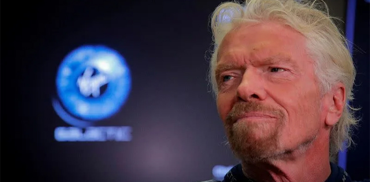 Richard Branson Virgin Galactic
