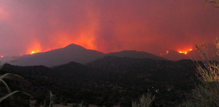 Cyprus fire