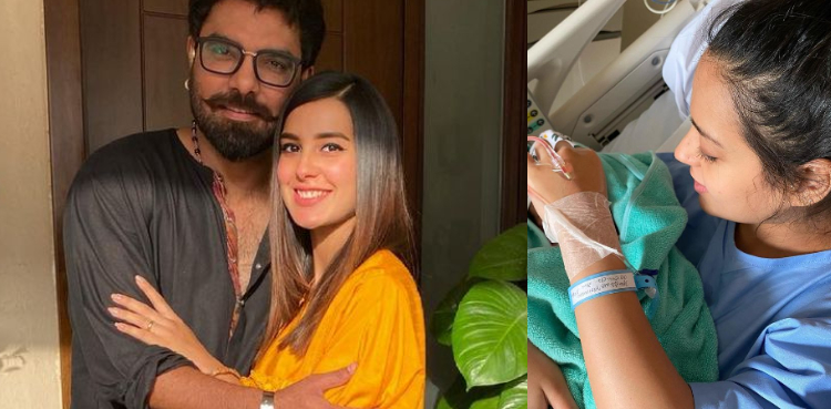 iqra aziz share newborn pictures
