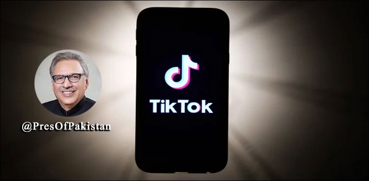 president dr arif alvi tiktok first video message of positivity