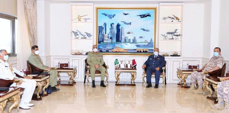 COAS Bajwa Qatari leadership