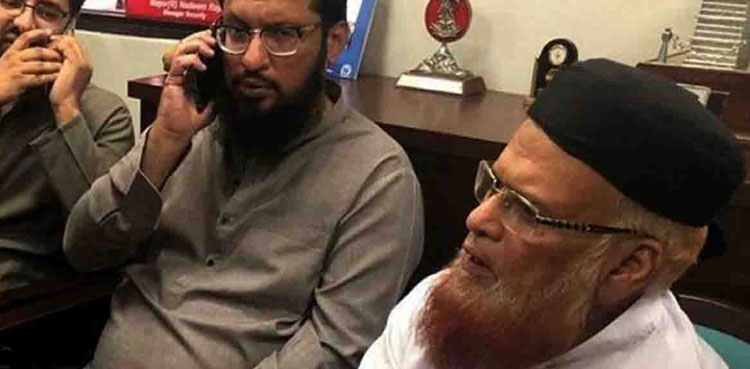 accused remand police custody mufti taqi usmani