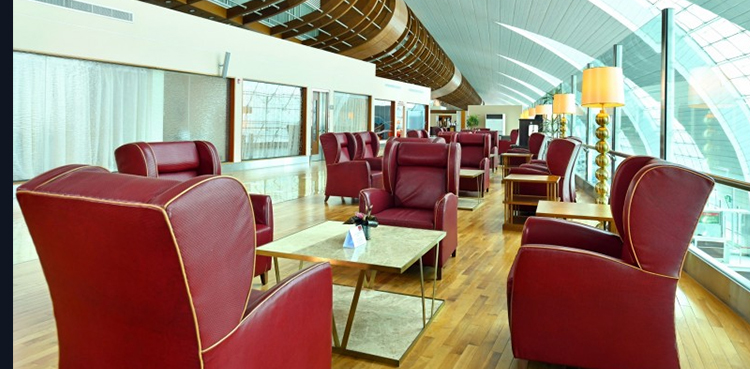 Emirates First Class Lounge