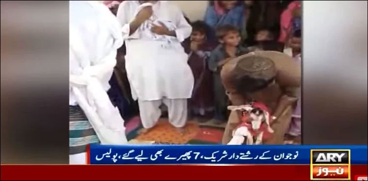 bheel community-youth-marries-goat-Sindh