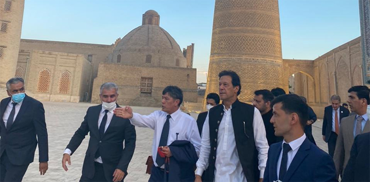 Imran Khan, Uzbekistan, Bukhara visit,