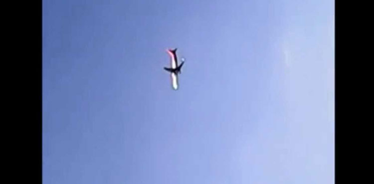 nosedive teenager plane