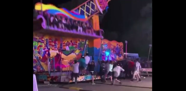 carnival ride out of control,