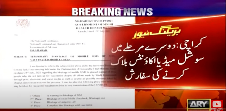 Sindh Unvaccinated People
