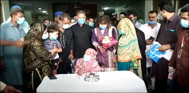 woman recover delta variant karachi covid-19