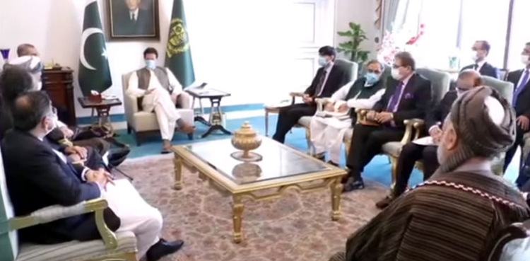 imran khan afghan political leaders islamabad