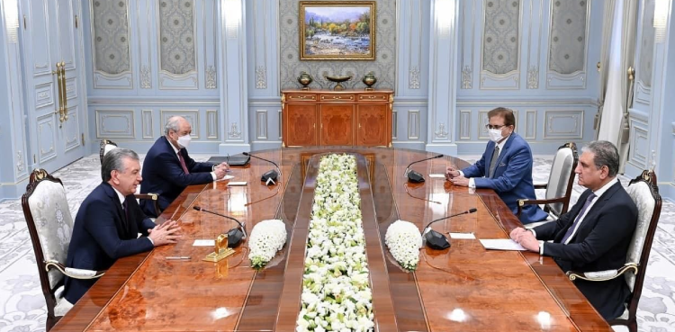 FM Qureshi Uzbekistan
