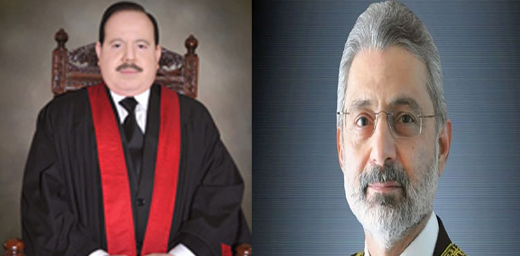 SJC and JCP, Justice Tariq Masood, Justice Faez Isa,