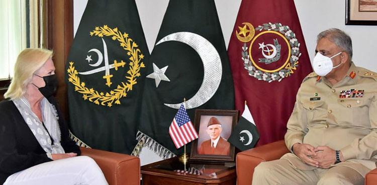 COAS Gen Qamar Javed Bajwa Angela Ageler