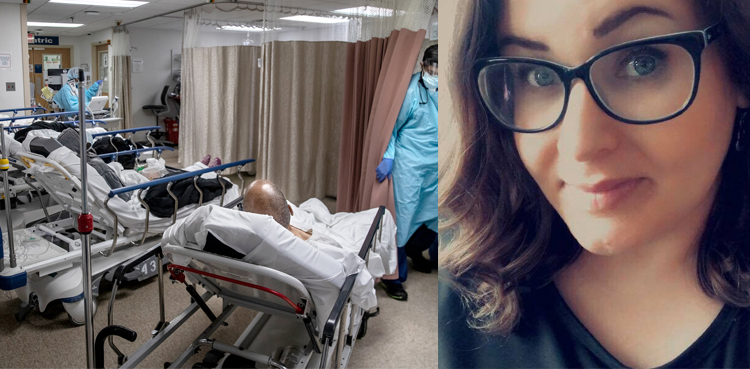 Nichole Atherton nurse covid-19