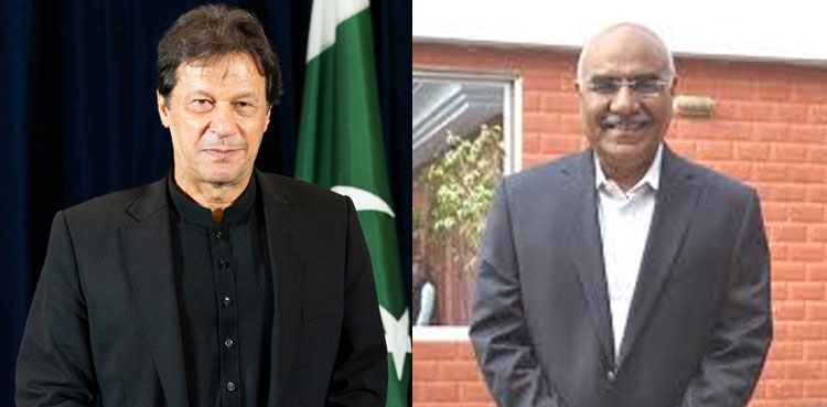 PM Imran Khan Amjad Saqib