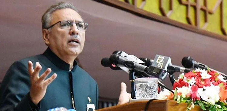 president Arif Alvi