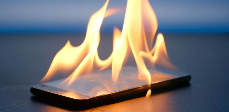 smartphone-fire reasons