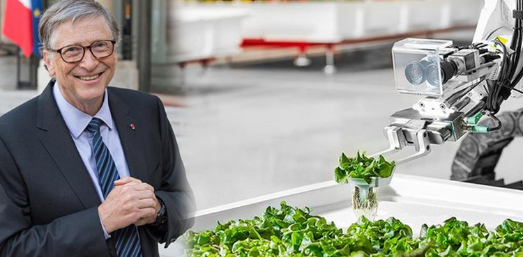 Iron OX bill gates robot farming