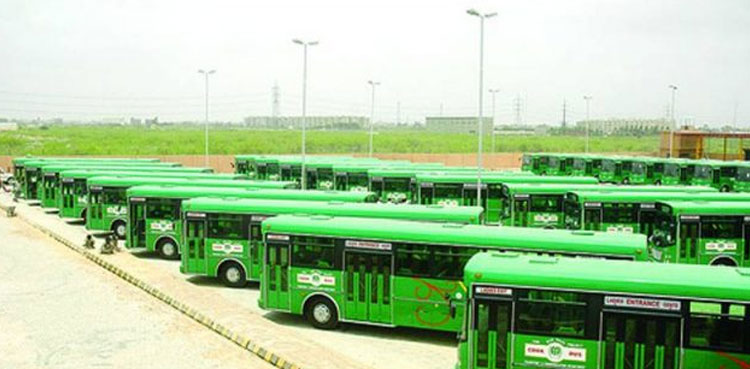 PTI new bus service Karachi
