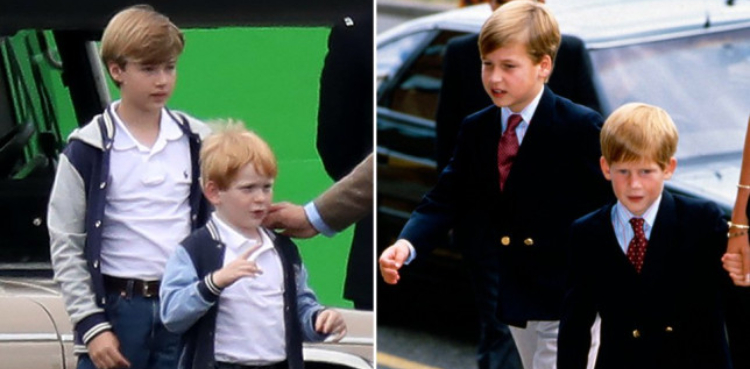 The Crown, Prince William, Harry