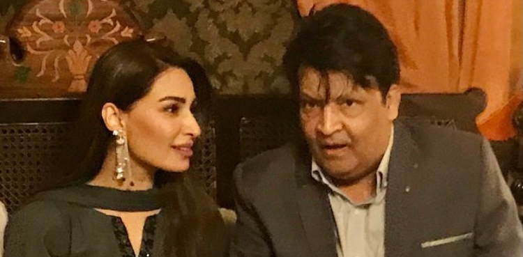 Reema Khan and Umer Sharif