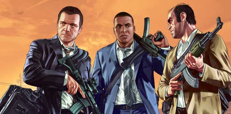 GTA 5 on PlayStation 5