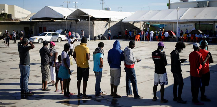 mexico voluntary flights haiti migrants