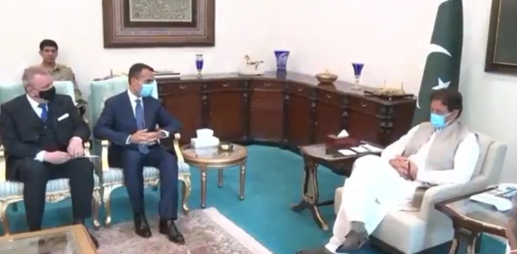 imran khan italy fm luigi di maio afghanistan bilateral relations