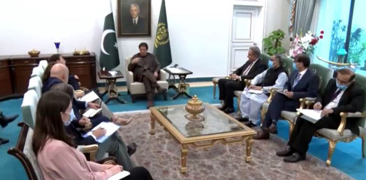 Spanish foreign minister calls on PM Imran Khan