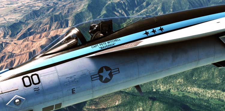 Microsoft Flight Simulator's Top Gun