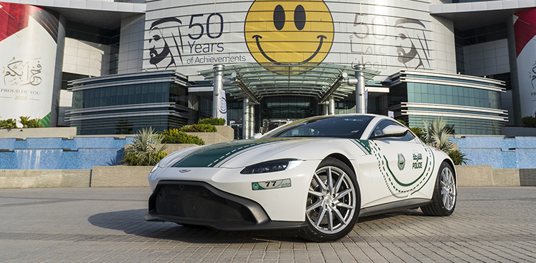 Aston Martin Dubai Police