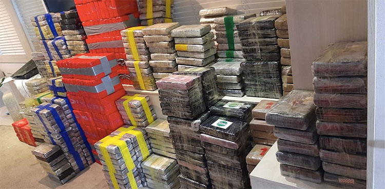 drugs, cocaine, NCA, AFP raid, Australia border police,