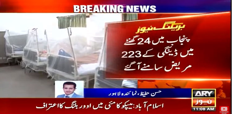 Punjab Dengue Cases