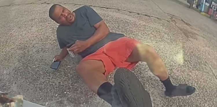 tesla vehicle, road accident, fake accident,