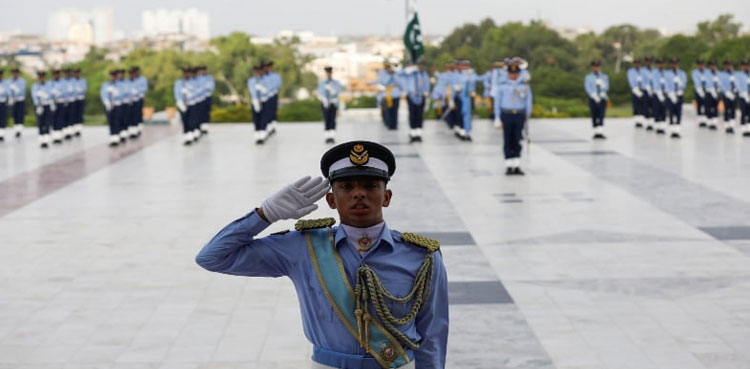 change of guards Defence Day
