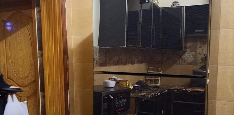 refrigerator, fridge, optical illusion,