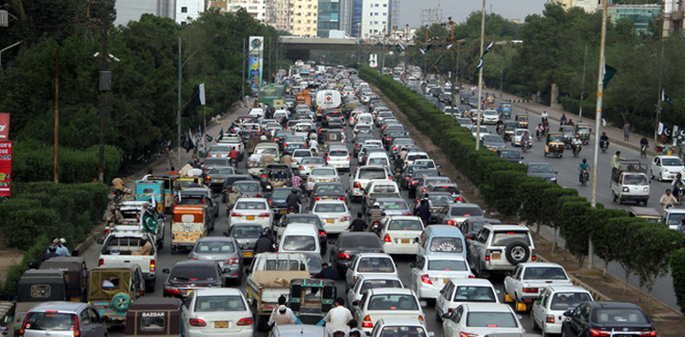 maths study cause traffic jams wrong distance cars
