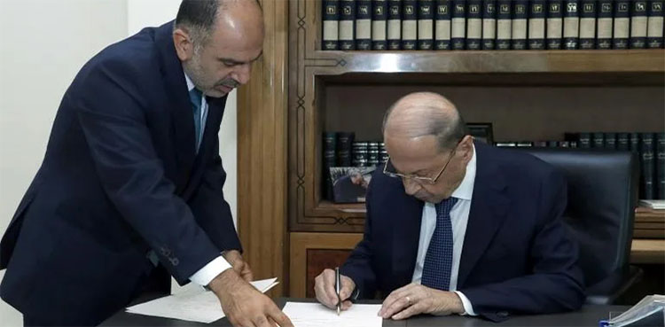 Israel Lebanon, maritime border deal