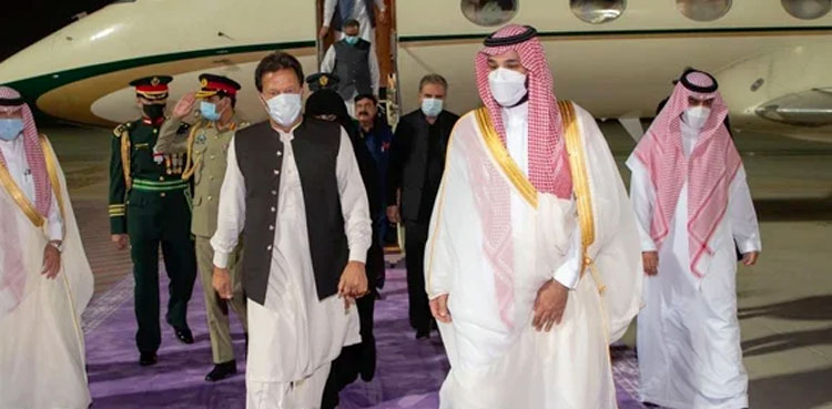 PM Imran Khan Saudi Arabia visit today